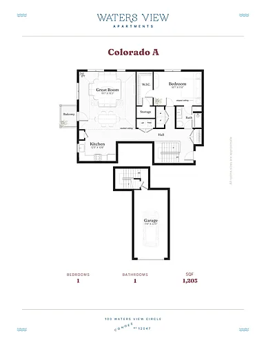 Floor plan Colorado A