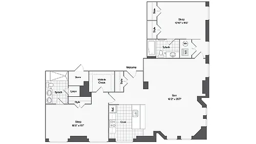 Floor plan Columbus