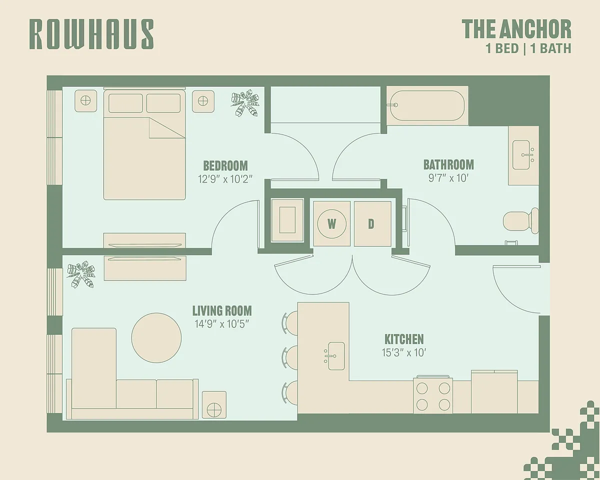 Floor plan The Anchor