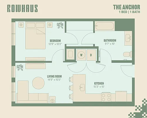 Floor plan The Anchor