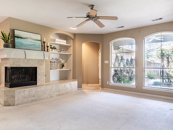 Family Room overlooks patio
