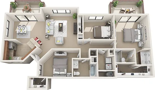 Floor plan Ashley