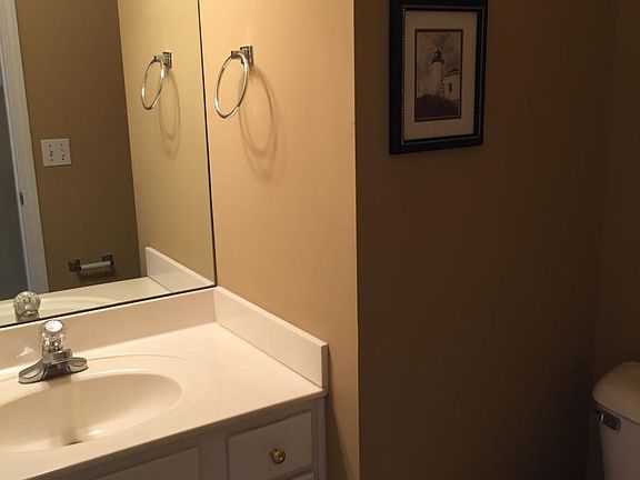 Half Bath on the First Floor