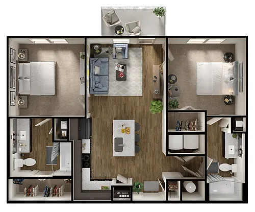 Floor plan B1