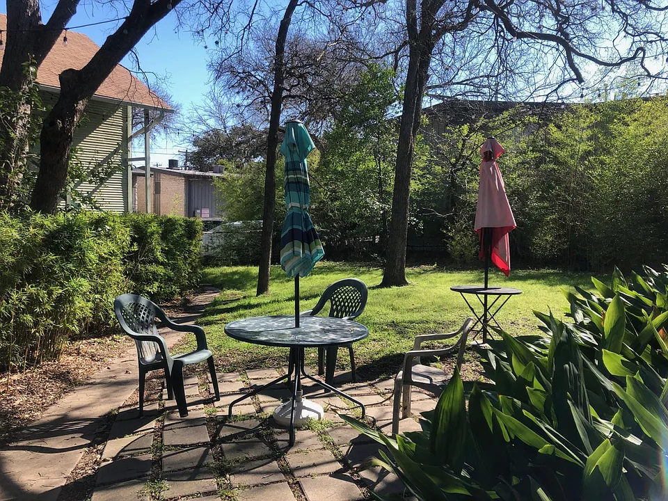 back yard