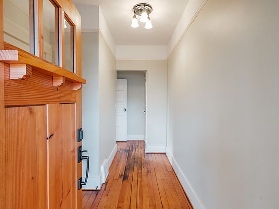 This is the foyer. The foyer includes a closet with lots of room for storage.