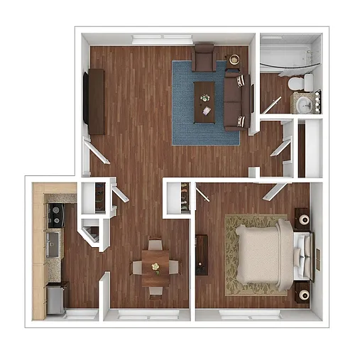 Floor plan Style 3 1/2