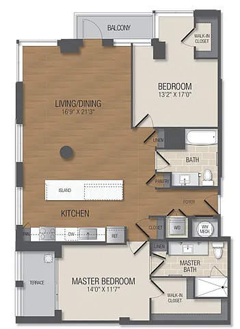 Floor plan B4