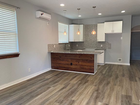 Open concept living room and kitchen