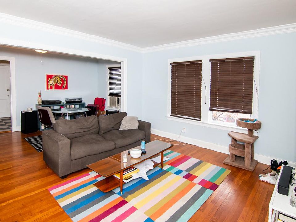 Spacious Living Room with Beautiful Hardwood Floors