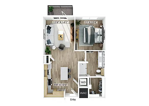 Floor plan A1