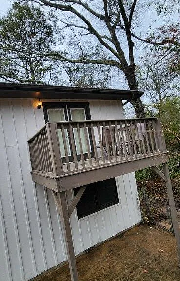 main bedroom back porch