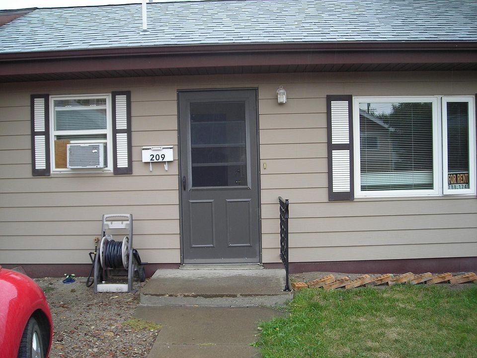 Front Door, Driveway, Lawn