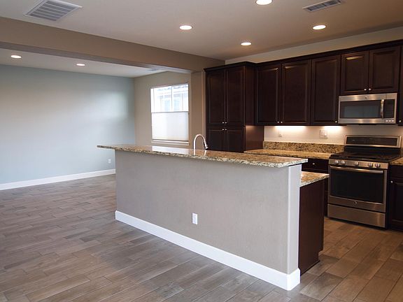 Kitchen and dining area