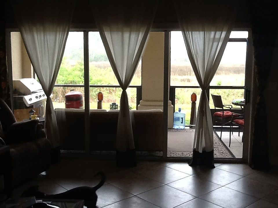 Tile in living area