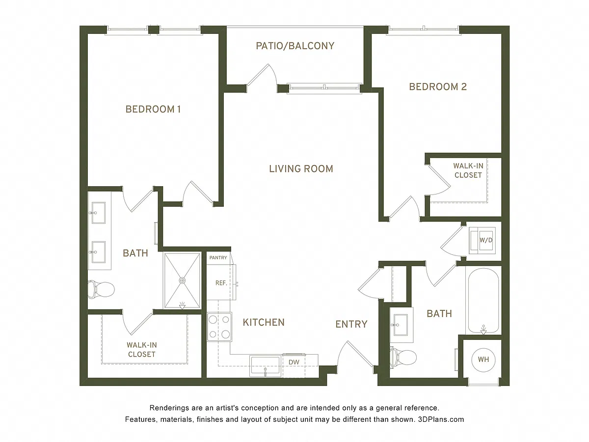 Floor plan B1