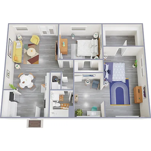 Floor plan B3