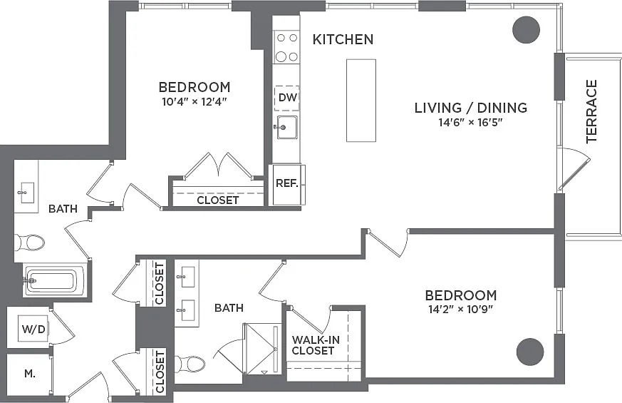 Floor plan B3 PH