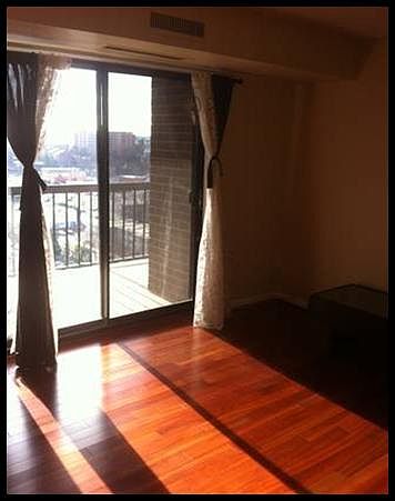 Living Room and balcony view.