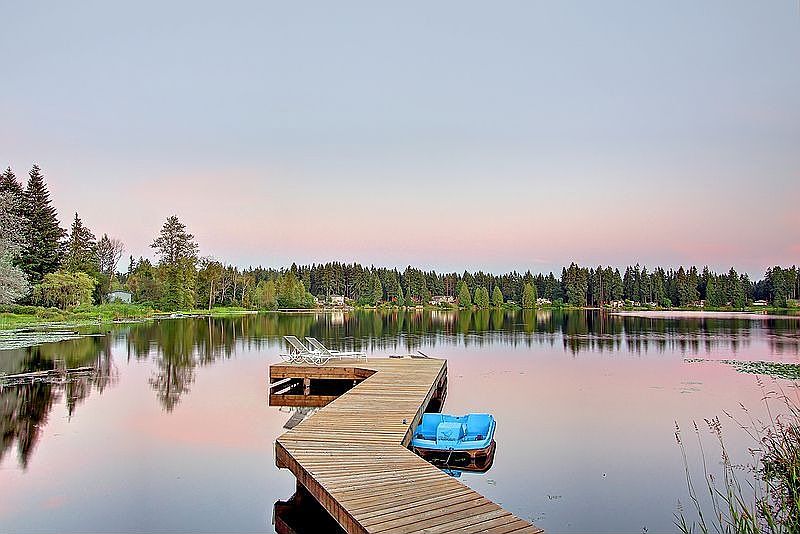 Cottage Lake - Rebuilt Dock