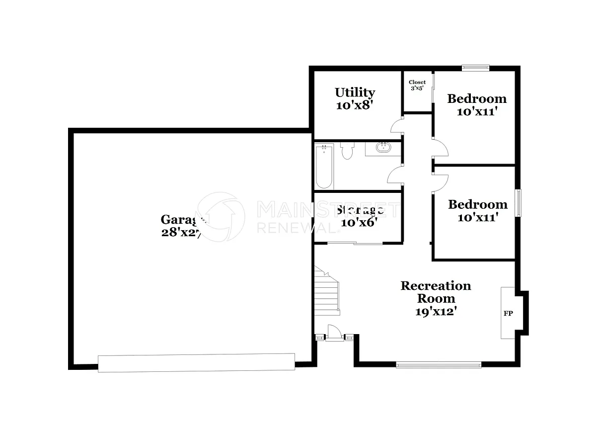Floor Plan - 1848 Tamarack Cir N