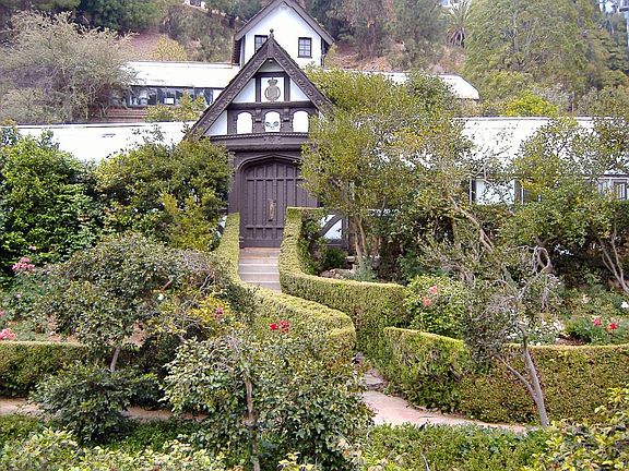 front of house and garden