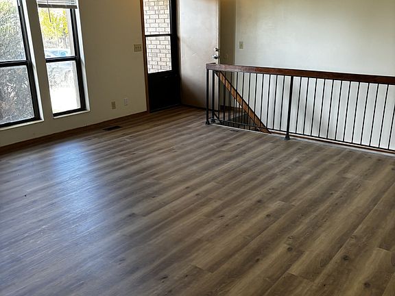 Living Room with new Luxury Plank Vinyl