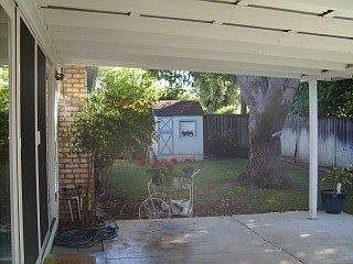 Back Patio and Garden House