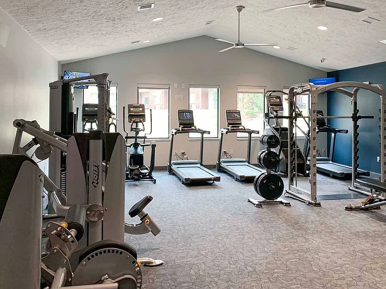 From cardio to weight training, you can do it all in our fitness center.