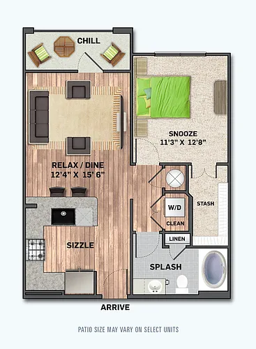 Floor plan A1A