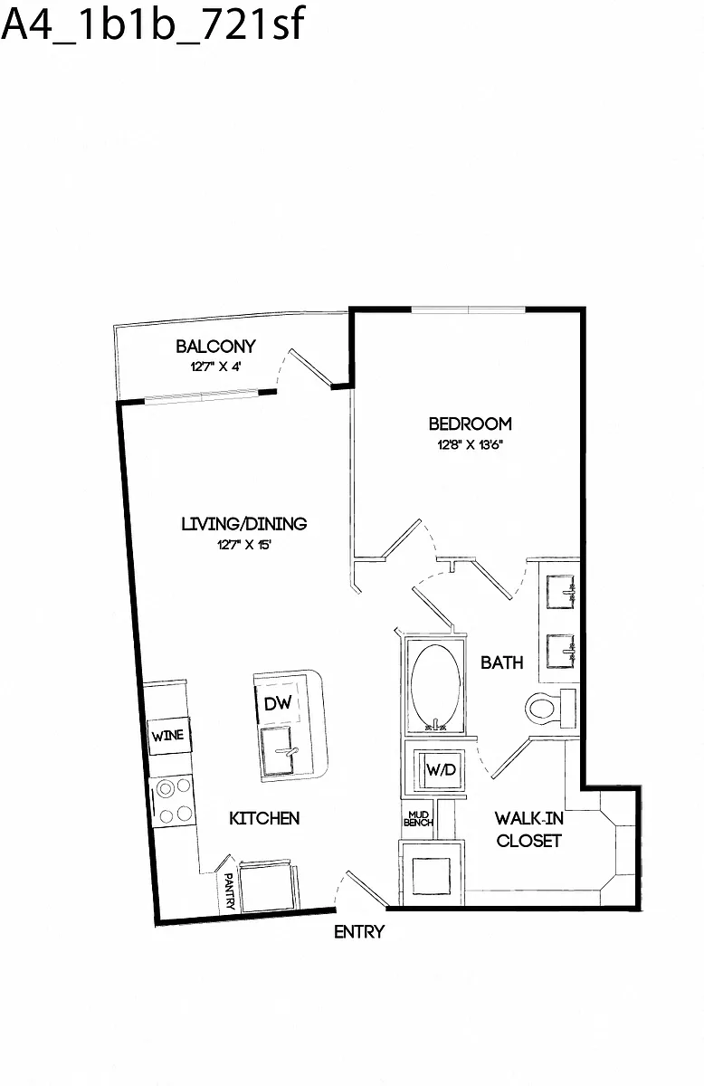 Floor plan A4