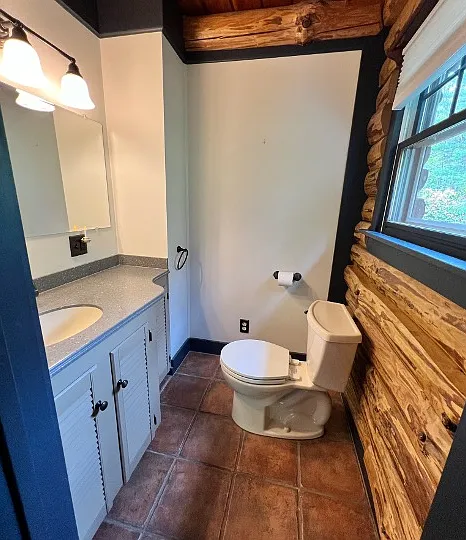Half bath in primary bedroom