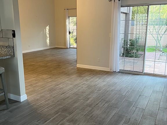 Dining room with patio