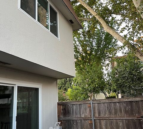 Spacious private patio