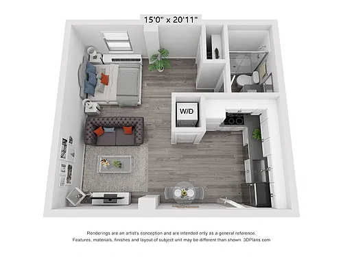 Floor plan The Oaks - S3