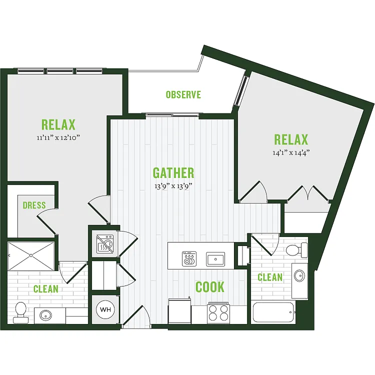 Floor plan B3