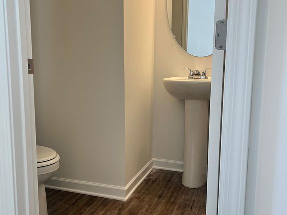 Main level half bath