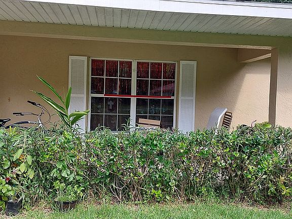 Covered porch on front