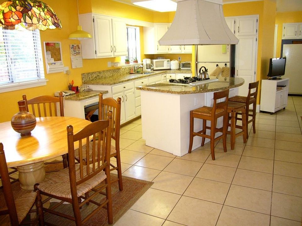 Expanded kitchen and family room