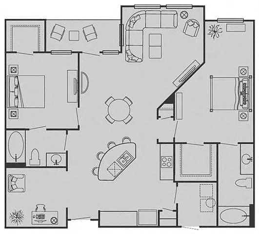 Floor plan B6