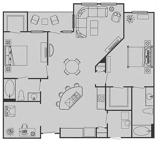 Floor plan B6