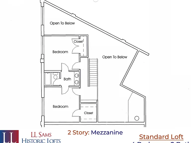 Standard 4-2 Mezzanine Floor Plan Standard 4-2 Mezzanine Floor Plan