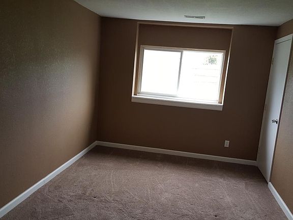 View out basement bedroom