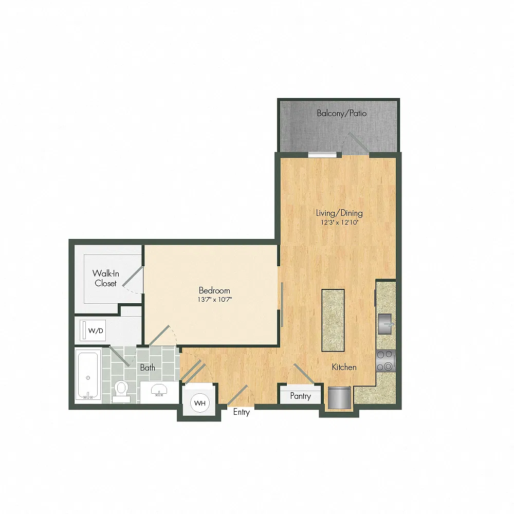 Floor plan A3A