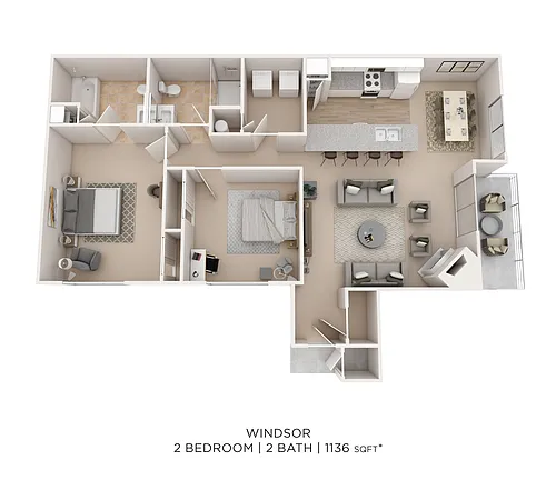 Floor plan Windsor - Lower Level