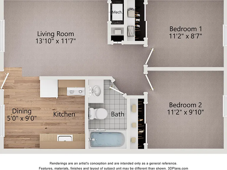 Savannah 2D Unfurnished with Dimensions Savannah 2D Unfurnished with Dimensions