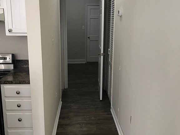 Hallway back to bedroom