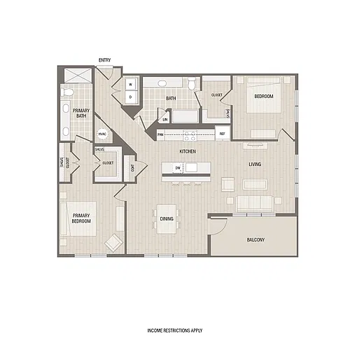 Floor plan B5.P8 Affordable