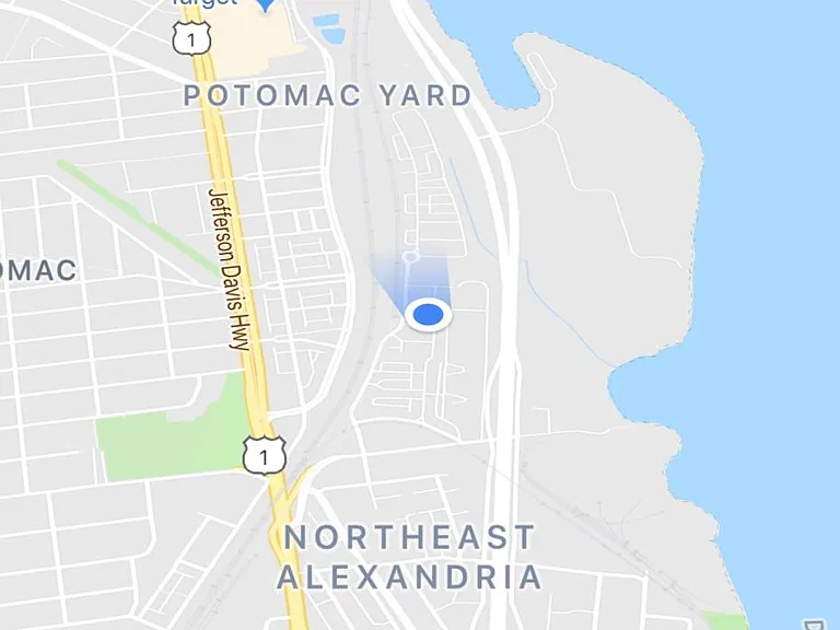 2 miles from the Pentagon and 1 light from the city and DCA.