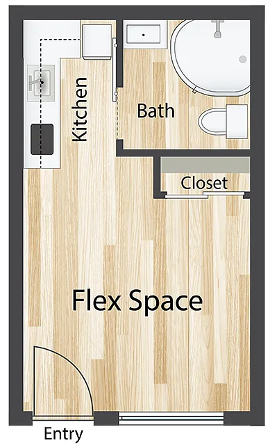 Floor plan STU-R